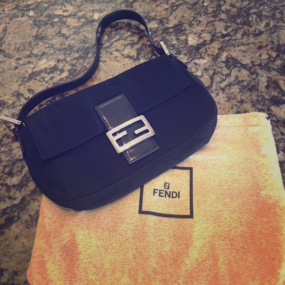Fendi clutch purse